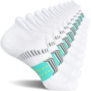 Womens Running Ankle Socks Cushioned Anti Blister Athletic Comfort 5 Pairs